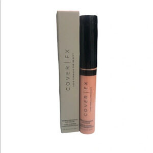 NIB COVER FX SOFT PEACH LIP GLOSS